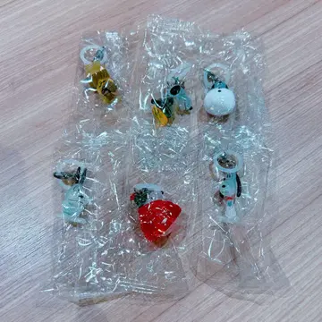 스누피 가챠 메지루시 액세서리 컴플리트 세트