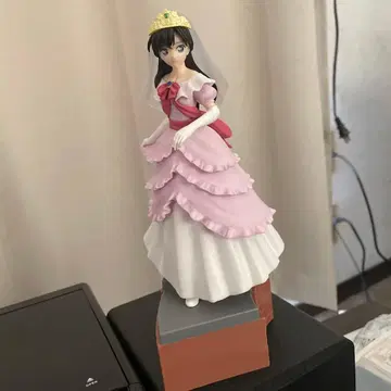 명탐정 코난 란 웨딩 드레스 티아라 포함 피규어