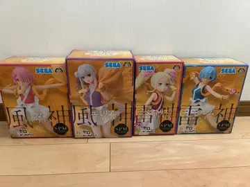 미개봉 새상품 Re: 제로 SPM 피규어 4체 세트 풍신뇌신