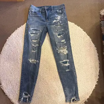 AMERICAN EAGLE 스키니 데님 라이트 블루