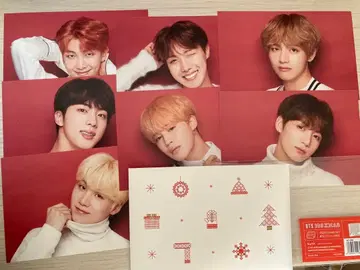 BTS 109 XMAS 엽서 세트