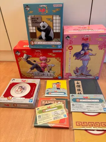 란마 1/2 제일복권 A 라스트 원 피규어 세트