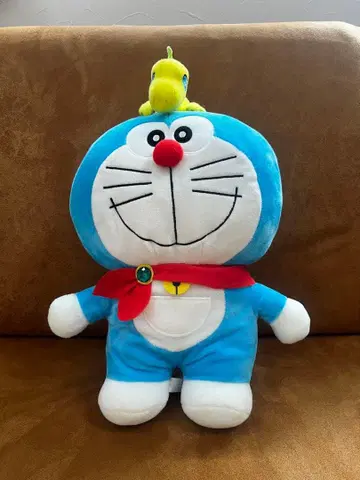 도라에몽과 큐 봉제 인형 빅
