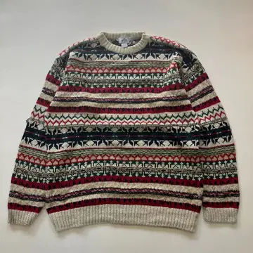 USED 90S CAMBRIDGE CLASSICS 페어아일 스웨터