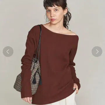 BEAUTY&YOUTH UNITED ARROWS 원 숄더 니트