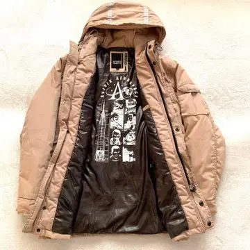 AVIREX LTD 베이지 밀리터리 자켓 M 사이즈