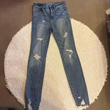 AMERICAN EAGLE 스키니 데님 라이트 블루