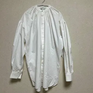 [ 새상품급 ] HYKE 하이크 개더 블라우스 화이트 사이즈 1