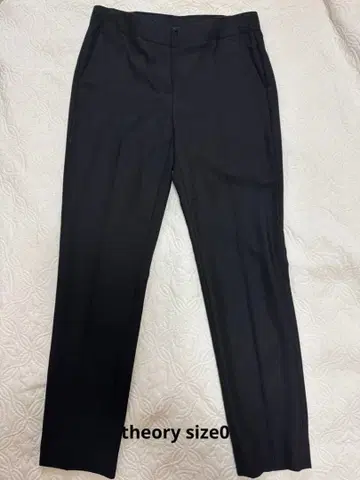 띠어리 블랙 스테디셀러 팬츠 사이즈 0 theory