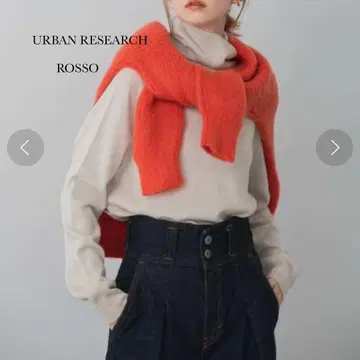 URBAN RESEARCH ROSSO 워셔블 터틀 니트