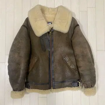 AVIREX B-3 플라이트 자켓 빈티지 리얼 무스탕