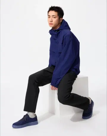 [ 새상품급 ] UNIQLO 유니클로 웜 스트레치 팬츠 블랙 M 남성용