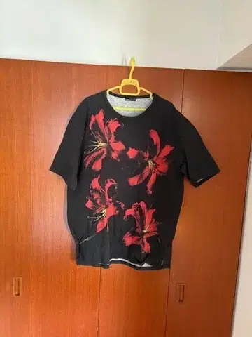 LAD MUSICIAN 꽃무늬 빅 티셔츠