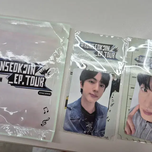 방탄 런석진 고양 인천 포카 2장 세트 + 핫팩1개