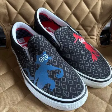 [ 콜라보 ] vans x krooked skate slip-on