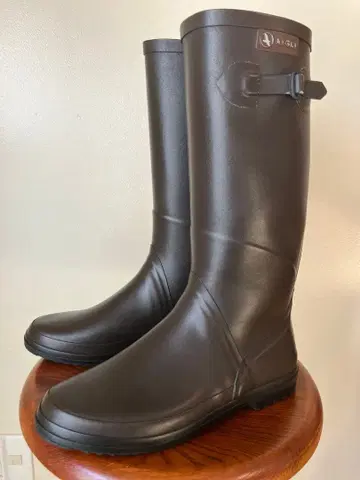 AIGLE 에이글 레인부츠 브라운 41