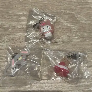 산리오 윳토메지루시 액세서리 마론크림 마이멜로디 시로우스