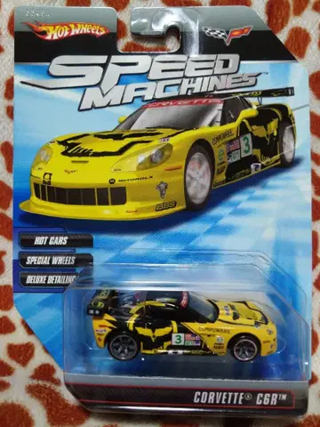 Hot Wheels Corvette C6R 스피도 머신즈 콜벳