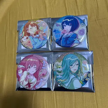 프로세카 기념일 벌스데이 글리터 캔뱃지 모어모어점프 세트