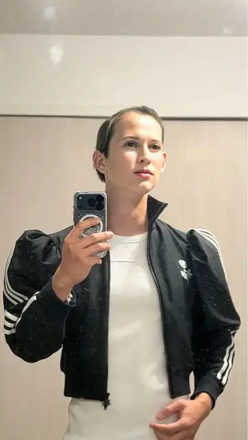 CHAVARRIA 블라우스 트랙 자켓 블랙