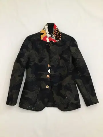 카모플라쥬 리메이크 자켓 사이즈 46 할리우드 런치 마켓