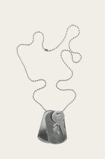 TRENDT VISION 도그택 목걸이 원사이즈