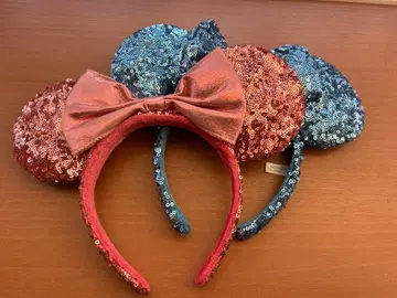 미키 귀 머리띠 2개 세트