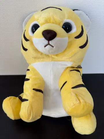 호랑이 봉제 인형 옐로우 컬러