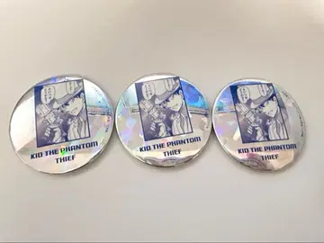 명탐정 코난 공식 앱 디지털 캔뱃지 괴도 키드 3개 세트