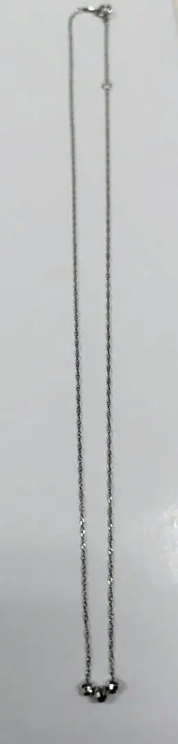 플라티나 850 미러볼 목걸이 조폐국 각인 약 42cm