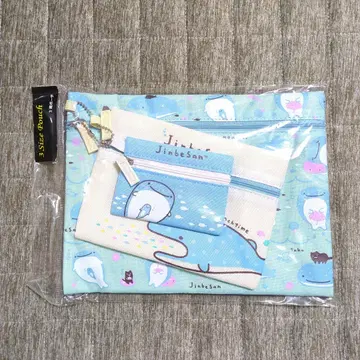 징베에상 3연 파우치 미사용 새상품 징베에상