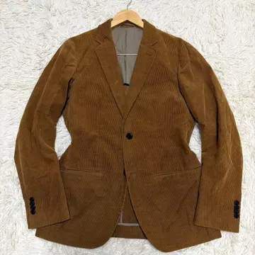 유나이티드 애로우즈 테일러드 자켓 코듀로이 브라운 46