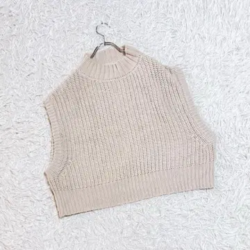 [ 세포 cepo ] 니트 베스트 ( M ) 하이넥 베이지