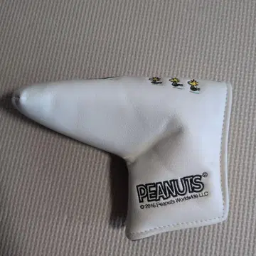 PEANUTS 퍼터용 골프헤드커버 화이트