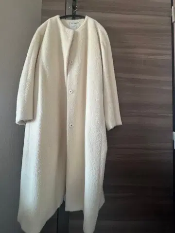 에부르 알파카 샤기 코트