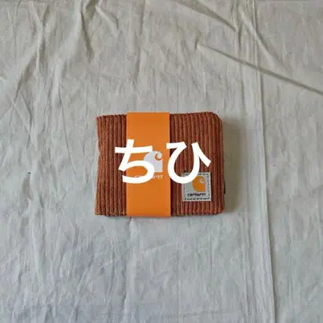 carhartt 코듀로이 접이식 지갑