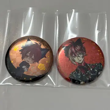 악마 집사와 검은 고양이 아쿠네코 난자타운 페네스 캔뱃지