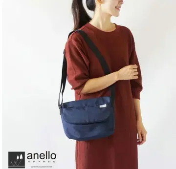 anello 숄더백 네이비