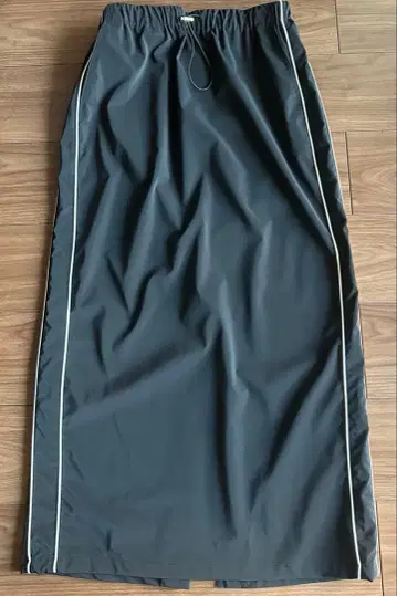 Zara 블랙 사이드 라인 롱 스커트 펜슬 스커트