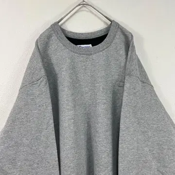 Champion 챔피온 맨투맨 자수 맨투맨 그레이