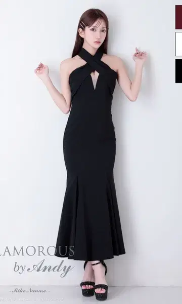 GLAMOROUS by Andy 롱 드레스 S