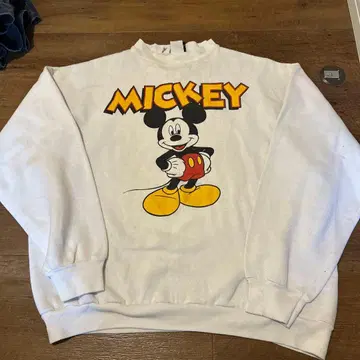 80s 90s 미키 마우스 미국제 빈티지 맨투맨