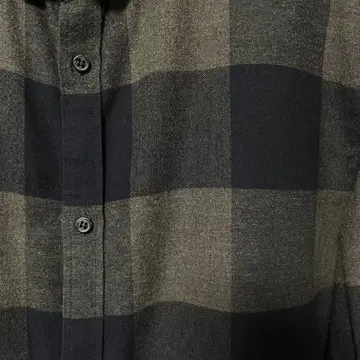 COS 플란넬 체크 셔츠 EUR M (일본 L)