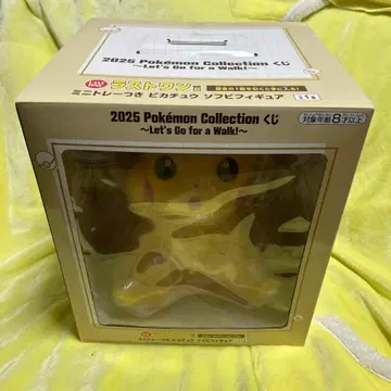 [라스트 원상] 미니 트레이 포함 피카츄 소프트 비닐 피규어