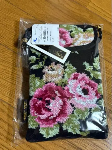 [레이크 알스터] 멀티 미니 포켓 로즈 블랙