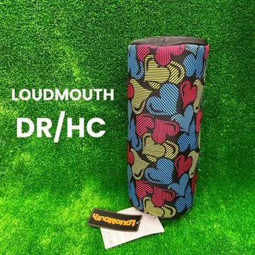 [ 새상품 ] 라우드마우스 원통형 드라이버 헤드커버 라이트닝 하츠