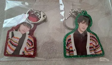 우에무라 켄신 아크릴 키링 2개 세트