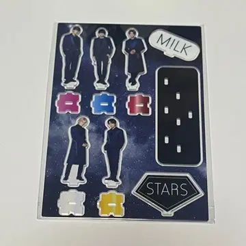 M!LK STARS 프리미엄 전원 집합 아크릴 스탠드