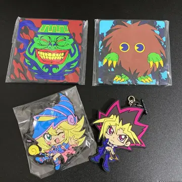 유희왕 러버 코스터 러버 스트랩 4개 세트