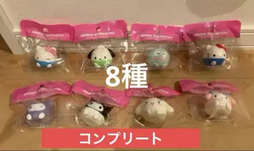 산리오 소프트 비닐 인테리어 마스코트 미니 피규어 8종 새상품